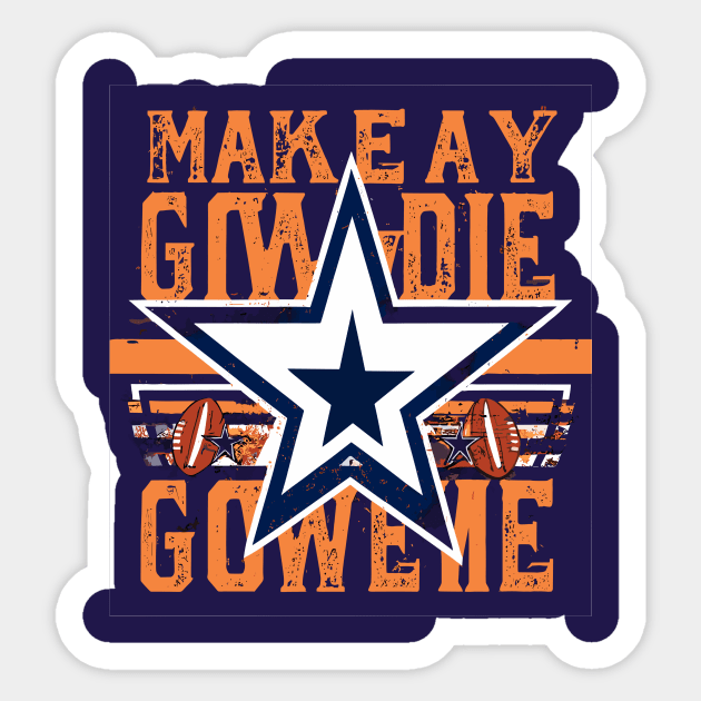 The Cowboys T-shirt NFL super league T-shirt Sticker by Nizar clothing store 